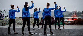 Titelbild der Ausstellung "Redes do país"