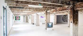 Ausstellungsansicht am aqb in Budapest, 2021 