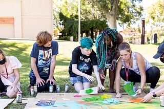 Students at GAPP Summercamp