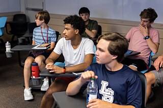 Schueler bei GAPP Sommercamp