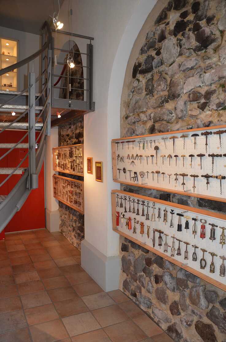 Innenansicht Korkenzieher Museum