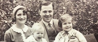 Fritz and Frieda Kuhn with their children, Rita and Hans
