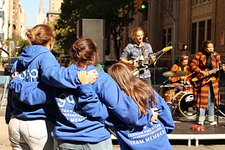 GAPP Team enjoys Ami Warning & Band