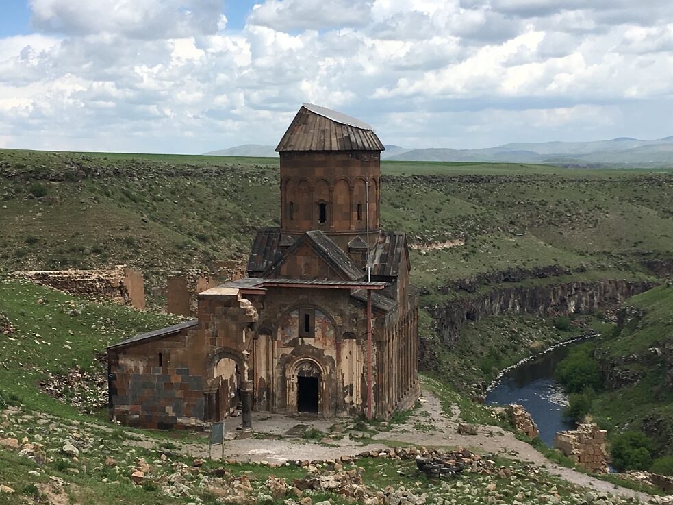 Eine Kirche in der ehemaligen armenischen Hauptstadt Ani
