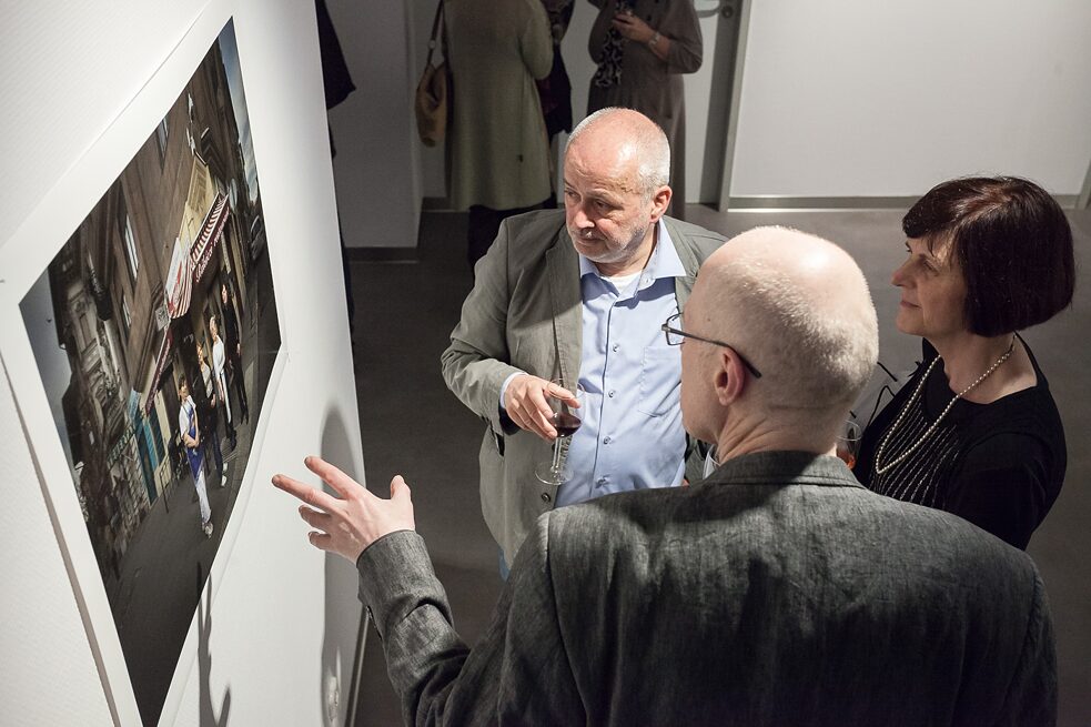 Fotoausstellung von Miklós Déri im Goethe-Institut Budapest 2018.