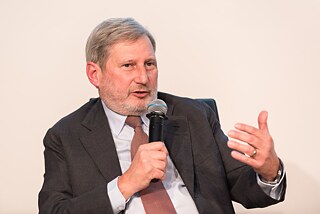 Johannes Hahn, EU-Kommissar für Haushalt und Verwaltung
