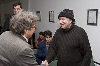 Tandori Dezső Goethe-érmet kap 2007-ben.