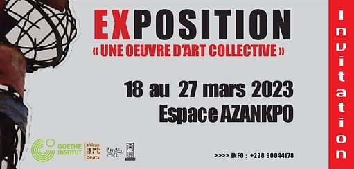 Visuel Exposition « UNE OEUVRE D’ART COLLECTIVE »