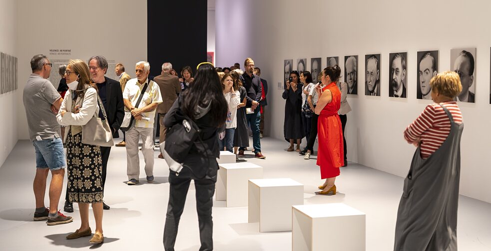 Gerhard Richter Ausstellung in dem Ungarischen Nationalgalerie, 2021.
