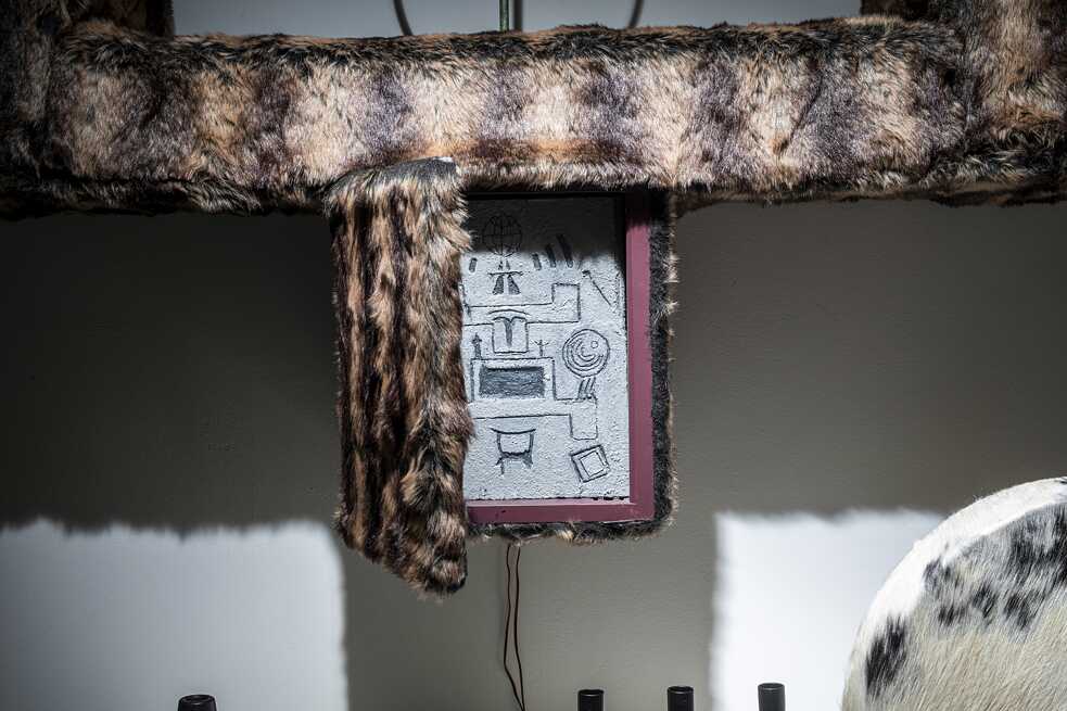 Henrike Naumann and Bastian Hagedorn, "The Museum of Trance" (2021), Mixed Media Installation im aqb 2021, Detail
