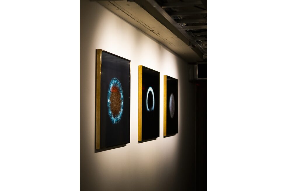 Sarah Schönfeld, from the Series "All You Can Feel", 2013-15, Ausstellungsansicht SAT