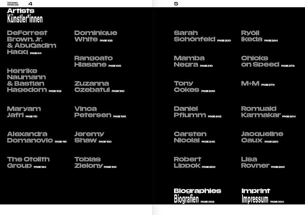 TECHNO WORLDS Katalog