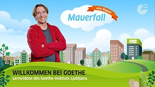 Lernvideos &copy; Graphik: Yuchen Jemeršić, © Goethe-Institut Ljubljana Willkommen bei Goethe