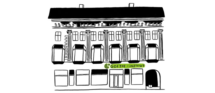 Goethe-Institut Riga in Marijas iela 13.