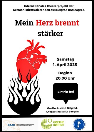 Mein Herz brennt stärker - pozivnica