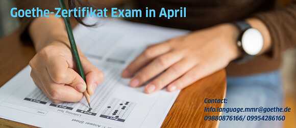 Exam in April