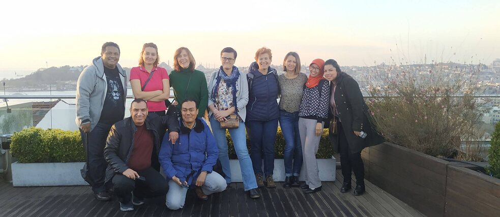 Gruppenfoto beim Schulwärts! Konferenz Ani Inataliza