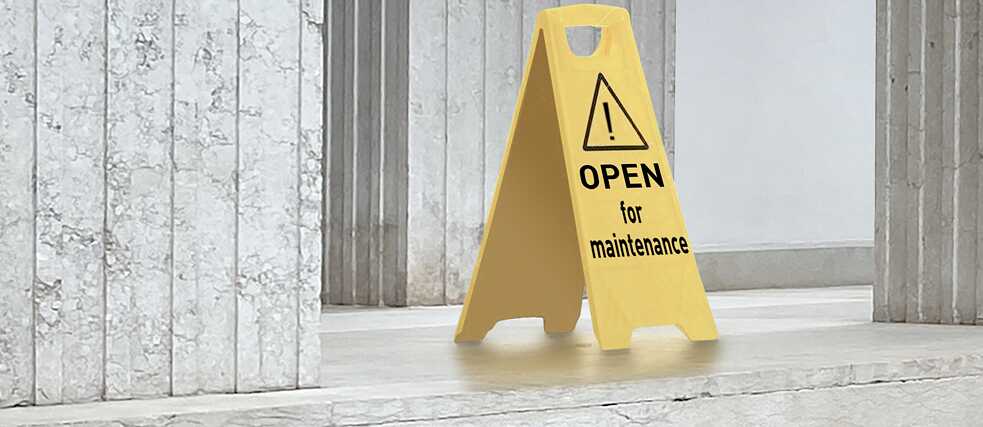 Open for maintenance - Architekturbiennale 2023