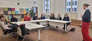 Businessfrühstück mit Tobias Franke im Goethe-Institut Brüssel 
