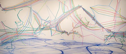 Kunst im Treppenhaus