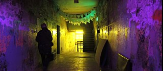 Oktober 2013, öffentliches Forum Empty Spaces „Weltstadt - wer macht die Stadt?“; Exkursion für die Teilnehmer des Forums: Converted spaces in Riga – Totaldobze, Tobacco Factory, KKC, Spikeri. 