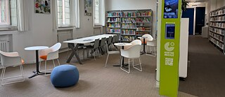 Die Bibliothek des Goethe-Instituts Mailand