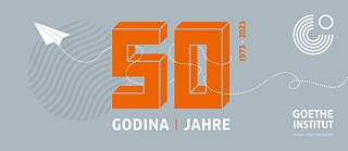 Logo &copy; © Goethe-Institut Kroatien Logo 50 Jahre
