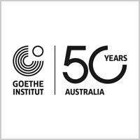 Logo GI Australien 50 Jahre © Goethe-Institut Australien GI50 logo 200x200