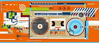 Popcast: Key Visual