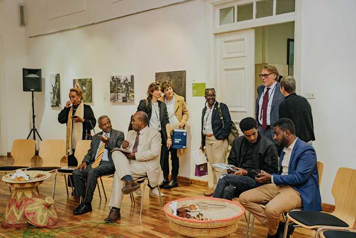 CULTURAL DELEGATION ON THE OCCASION OF THE CHANCELLOR'S TRIP
