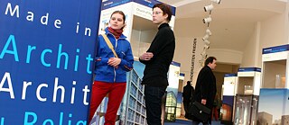 April 2006, Ausstellung „Made in Germany – Architektur + Religion“ im Foyer des Goethe-Instituts Riga.