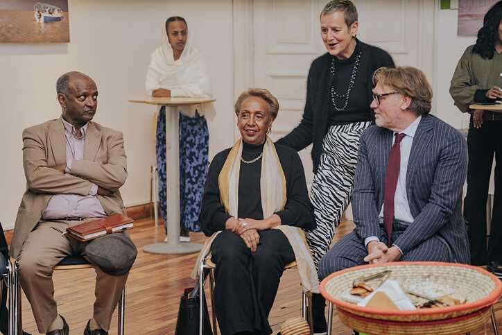 CULTURAL DELEGATION ON THE OCCASION OF THE CHANCELLOR'S TRIP