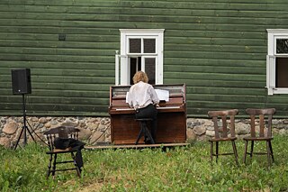 August 2022, Theaterstück „Mein jüdischer Nachbar“.  