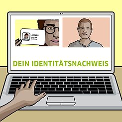 Provera identiteta za Online-Deutschprüfung