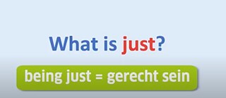 Was ist gerecht?