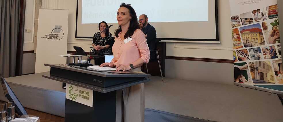 Martina Bet'áková, Stellvertretende Ministerin für Bildung, Jugend und Sport der Tschechischen Republik.