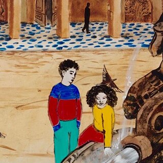 LA TRAVERSÉE, dir. Florence Miailhe | Kinder am Brunnen