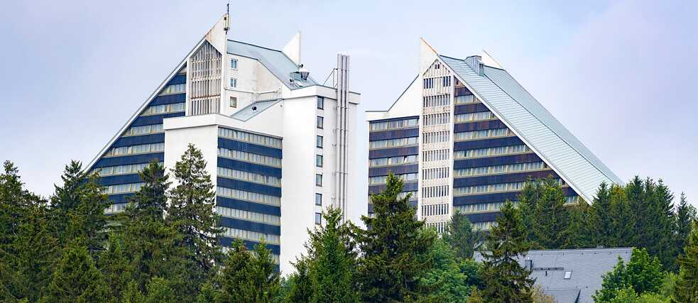 Hotel Panorama in Oberhof im Thüringer Wald, Baujahr 1969