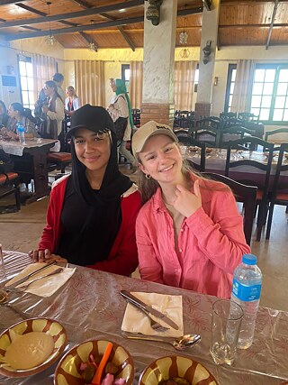 Teilnehmerinnen aus Deutschland und Ägypten