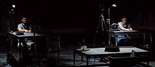 „Manufactory“ entstand in Zusammenarbeit mit dem deutschen Komponisten und Elektromusiker Sascha Ring (auch bekannt als Apparat) und dem Berliner Künstlerkollektiv Transforma.