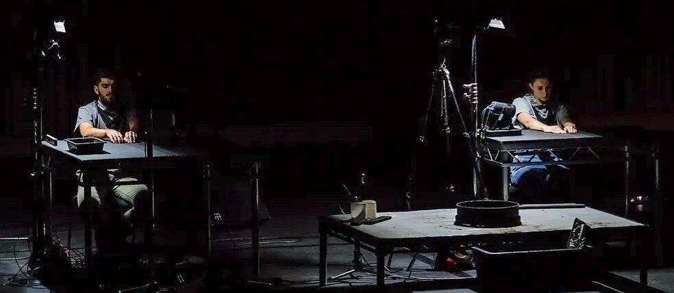 “Manufactory” is a collaboration with the German composer and electronic musician Sascha Ring (also known as Apparat) and Berlin based artist collective Transforma.