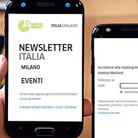 Newsletter Goethe-Institut Milano