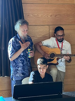 Jam-Session zwischendurch mit Yoshi, James und David