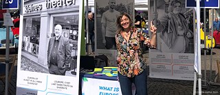 Die Künstlerin Lisa Borgiani am Bonner Europatag