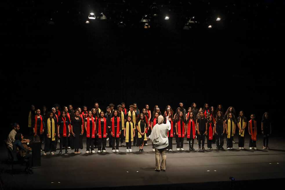 Ägyptischer Chor im Konzert