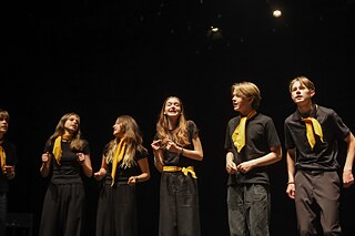 Litauischer Chor im Konzert