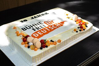 Die traditionelle Festivaltorte