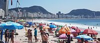 Der Strand von Copacabana