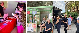 Buchpräsentation Galería Metropolitana, Santiago de Chile, Januar 2023