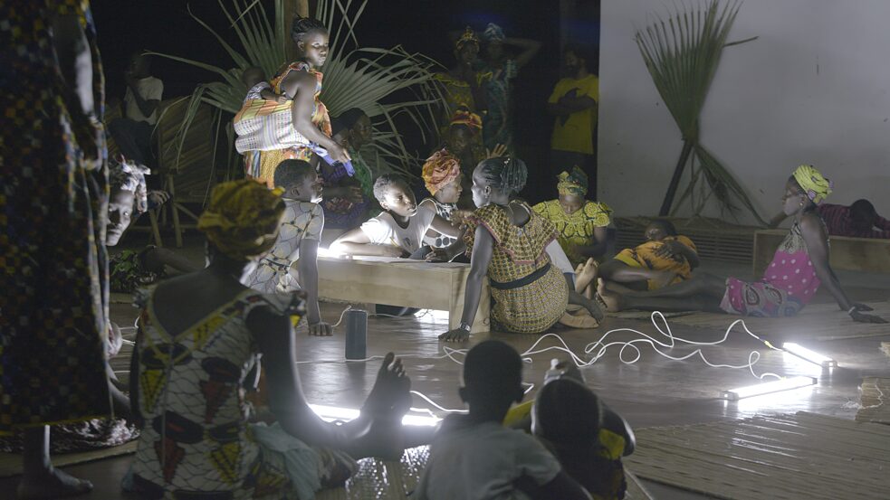 Still from “Mediateca: A Resonance Spiral”